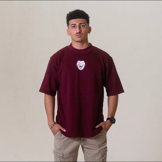 PREVIEW HOAL "PREMIUM" OVERSIZED TEE (MAROON)