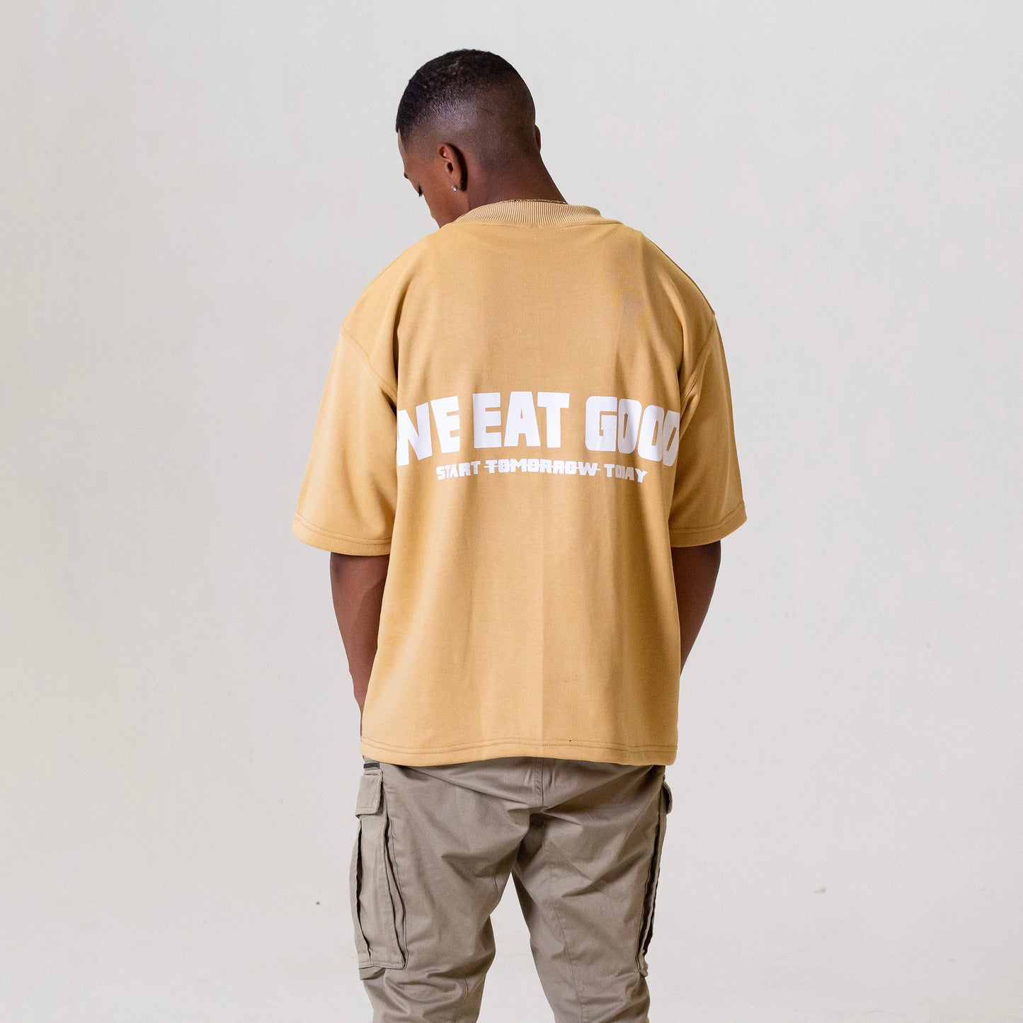 PREVIEW HOAL "PREMIUM" OVERSIZED TEE (TAN)