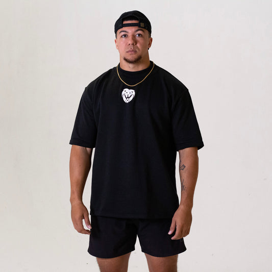 PREVIEW HOAL "PREMIUM" OVERSIZED TEE (BLACK)